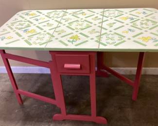 CUSTOM DROP LEAF TABLE 
