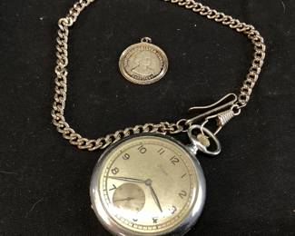 STERLING PENDANT STOWA WATCH