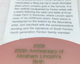 2009 FENTON ABE LINCOLN HAT