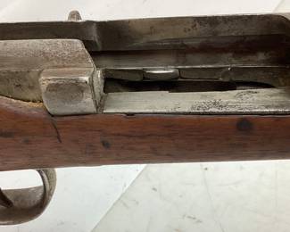 ANTIQUE P. STEVENS MAASTRICHT MODEL 1872 RIFLE MISSING BOLT ACTION & CLIP, SERIAL #4461, 
