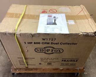 SHOP FOX DUST COLLECTOR, NIB