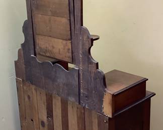 VTG. EASTLAKE STYLE DRESSER W MIRROR