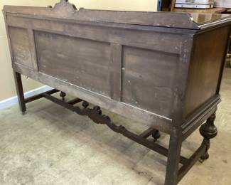 VINTAGE JACOBEAN SIDEBOARD/BUFFET