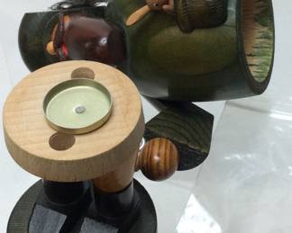 VINTAGE ERZGEBIRGE SMOKER HUNTER