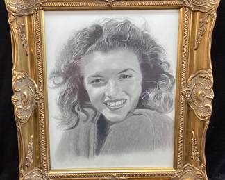 NORMA JEAN/MARILYN MONROE #5 DRAWING