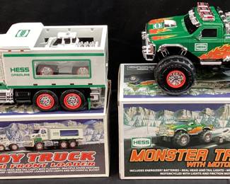 2 HESS, TRUCK & MONSTER TRUCK