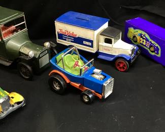 VTG. TIN LITHO, JAPAN, CAMEL JOE