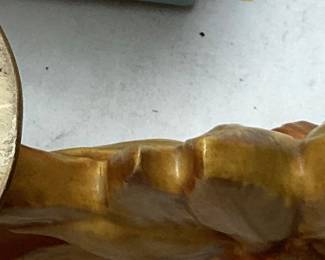 (2) VTG. ROSEVILLE POTTERY PIECES,