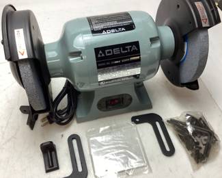 DELTA TOOLS 8 BENCH GRINDER, NEW