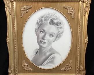 MARILYN MONROE #7 DRAWING BY GREG O'BRYAN