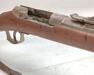 ANTIQUE P. STEVENS MAASTRICHT MODEL 1872 RIFLE MISSING BOLT ACTION & CLIP, SERIAL #4461, 