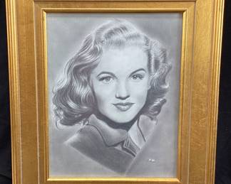 MARILYN MONROE #1 DRAWING BY GREG