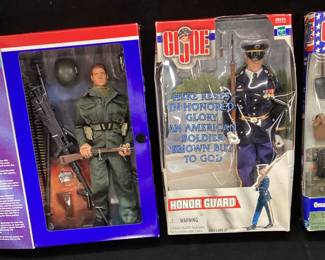3 G.I. JOE ACTION FIGURES