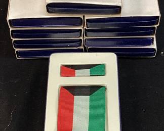 (10) 1991 GULF WAR KUWAIT LIBERATION MEDALS