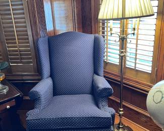 Solid brass floor lamp 