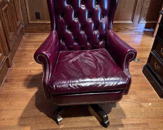 Yes this is an amazing leather chair #  when one loves luxury at home office 