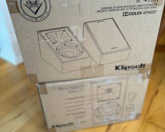 Pair of Klipsch R-41SA Dolby Atmos Elevation / Surround Speakers