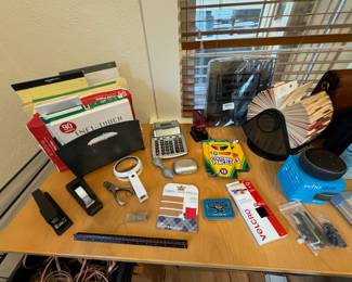 Assortment of Office Supplies