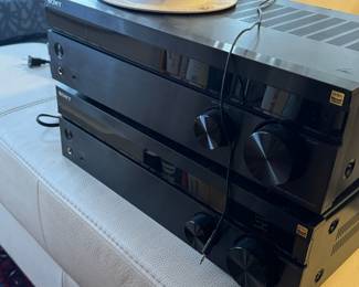 Sony 2-ch Home Stereo Receiver - STRDH190, Sony 5.2 Channel Surround Sound Home Theater Receiver - STRDH590 
