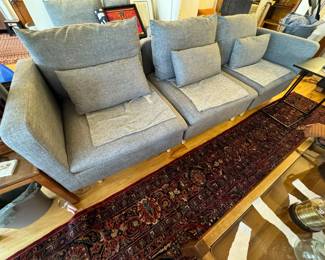 Modern Gray Modular Couch