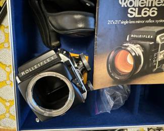 Rolleiflex SL66 Camera with Case