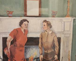 Vintage Queena Stovall,signed