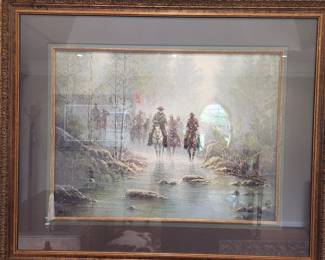 "The Hope of the Confederacy" Print by G. Harvey...COA