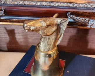 Vintage Brass Horse Stirrup Cups (Pair Available)