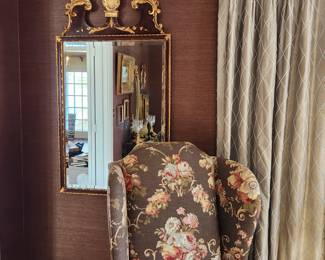 Stunning Gilt Mirror with Bevel Edge