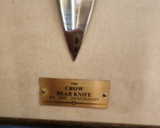 "The Crow Bear Knife" by Ben Nighthorse