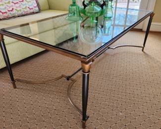 Glass Top Coffee Table