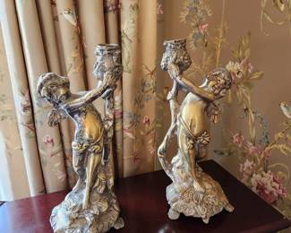 Fantastic Cherub Candleholders