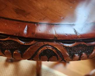 Vintage Piecrust Table 