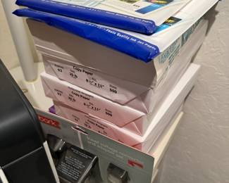 Assortment of Printer Paper