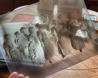 Assortment of Glass Plate Slide Negatives