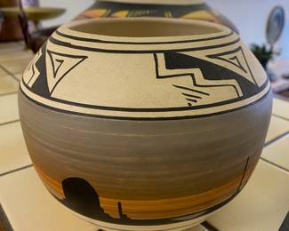 Signed Navajo Pottery Pot