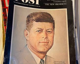 Post Magazine December 14 ,1963 President Kennedy Memorial JFK