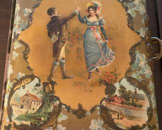 Victorian Music Box Photo Album
