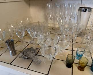 Assortment of Wine Glasses