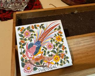 Portuguese Azulejo Tile / Trivet