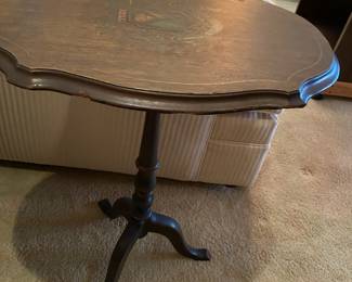 Louis Philippe Tripod Side Table