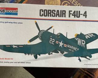 Monogram Corsair F4U-4 Model Kit