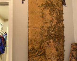 1800's French Wall Hanging/Tapestry