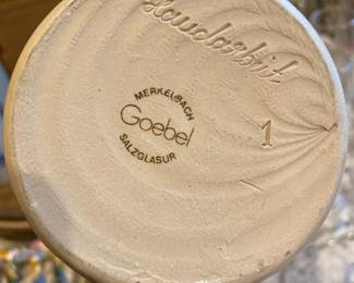 Merkelback Salzglasur Goebel Stoneware Pitcher 