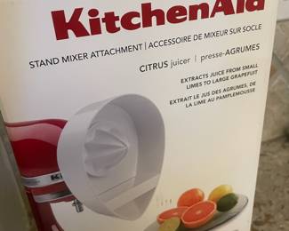 Kitchen Aid Citrus Juicer Stand Mixer Attachment