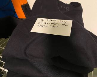 Navy Uniform from Korean War