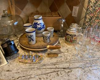 Merkelback Salzglasur Goebel Stoneware Pitcher 