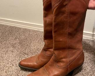 Leather Boots - Made in Brazil - Size 7M