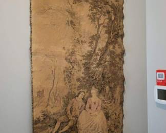 1800's French Wall Hanging/Tapestry
