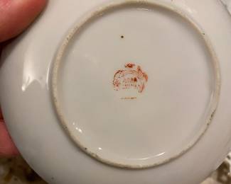 1950's Acra China Moriate Dragon Themed Saucer